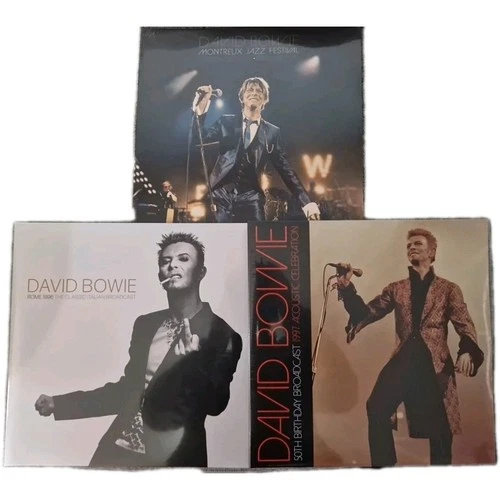 3 × David Bowie - NEW SEALED VINYL RECORDS - ALL 2 × LP BUNDLE 2