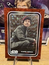 Topps Star Wars Karis Nemik Red Foilboard 017/199 #59