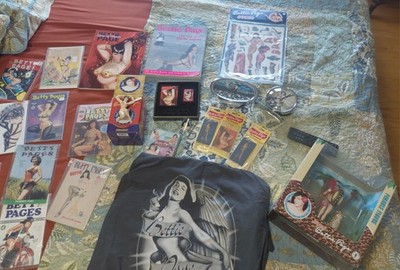 bettie page collectibles