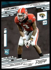 2021 Panini Prestige Tyson Campbell Rookie Jacksonville Jaguars #267