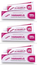 3 x SBL HAMAMELIS Ointment 25g Cream Homeopathic Piles Wellness