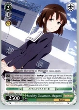 Stealthy Classmate, Megumi - #SHS/W56-PE07 PR - Weiss Schwarz - NM