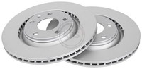 2X A.B.S. Bremsscheibe Beschichtet 17692 FüR A4 B6 8E2 8E5 8HE B7 8EC Audi Avant