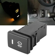 Fog Lamp Control Button Switch W/Cable 33mm Fit forCamry/YARIS/Highlander/PRIUS