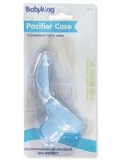 Baby King Pacifier Case Color: blue Size: one size
