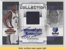 2009 Threads Rookie Collection Materials Signatures 5/50 Sam Young Auto READ 0s3