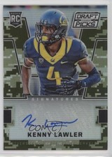 2016 Panini Prizm Collegiate Draft Picks Camo 2/199 Kenny Lawler #286 Auto 0v1