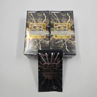 LIMIT OVER COLLECTION THE HEROES 2ボックス コナミ 遊戯王OCG デュエルモンスターズ LIMIT OVER COLLECTION THE