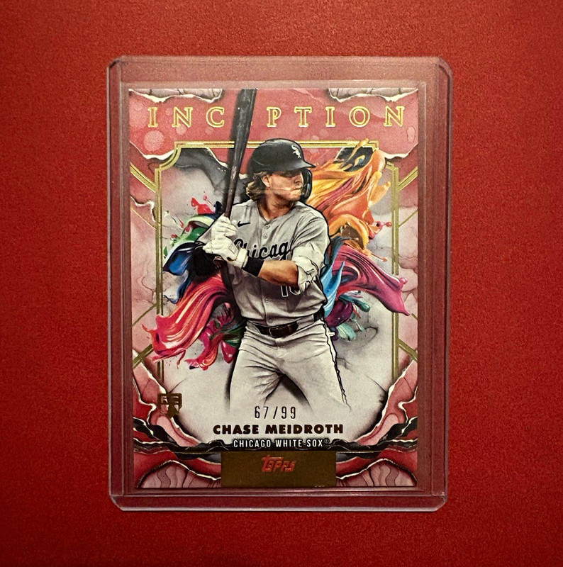 2025 Topps Inception Chase Meidroth Chicago White Sox #76 67/99