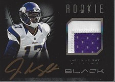2012 Panini Black Football Rookie Signature Materials Prime Guide 46