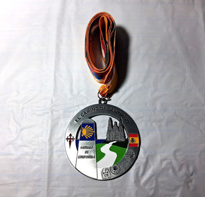 EL CAMINO SANTIAGO - Santiago De Compostela - Megan Harvard Rockwell Trail Medal