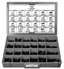 DISCO Universal Push Type Retainer Assortment 290 pieces 8613G