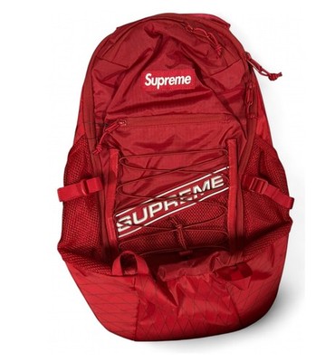 NEW Supreme FW23 3D Logo Backpack Red 