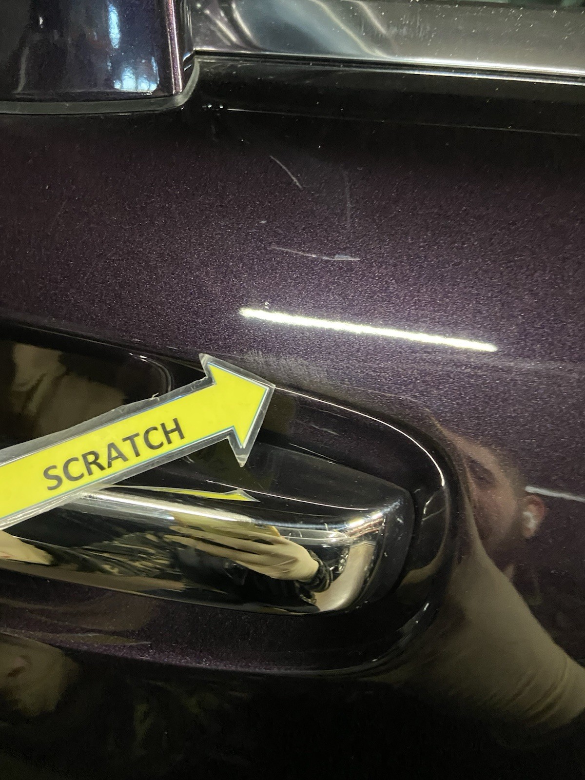 2017-2023 Rolls Royce Dawn Front Left Door Assembly Purple R95 OEM *NOTE*