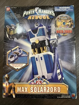 Bandai Saban s Power Rangers Light Speed Rescue Deluxe Max Solarzord NEW! NOS