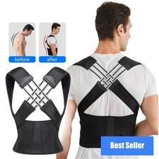 Adjustable Back Brace Posture Corrector Shoulder Support Unisex