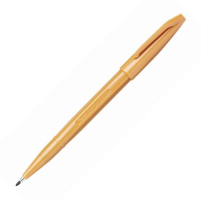 Pentel S 520 Sign Pen ocker Einzelstift
