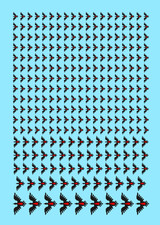 Warhammer 40k Dawn Of War Blood Ravens Onslaught Custom A6 Transfer Sheet