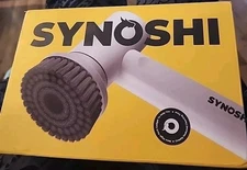 Synoshi Electric Spin Scrubber Power Cleaning Brush w/ 3 Heads, Cordless Waterpr