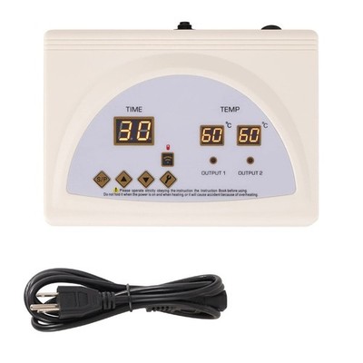 TaTalife Infrared Sauna Blanket Controller Digital Heat 2 Zone Sauna NO REMOTE