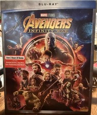 Avengers: Infinity War Blu-ray 2018 w/ Slipcover   Marvel Studios