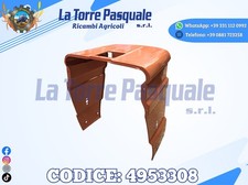 599112 4953308 COFANO RADIATORE ARANCIONE CHIARO TRATTORE FIAT 480 550 640 ecc.