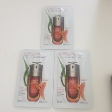 Clarins Double Serum 3 x 0.9ml Sample Sachets (New) - Free Postage
