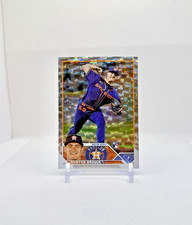 HUNTER BROWN RC SILVER CRACKLE FOIL - 2023 Topps #111 Astros COSTCO EXCLUSIVE