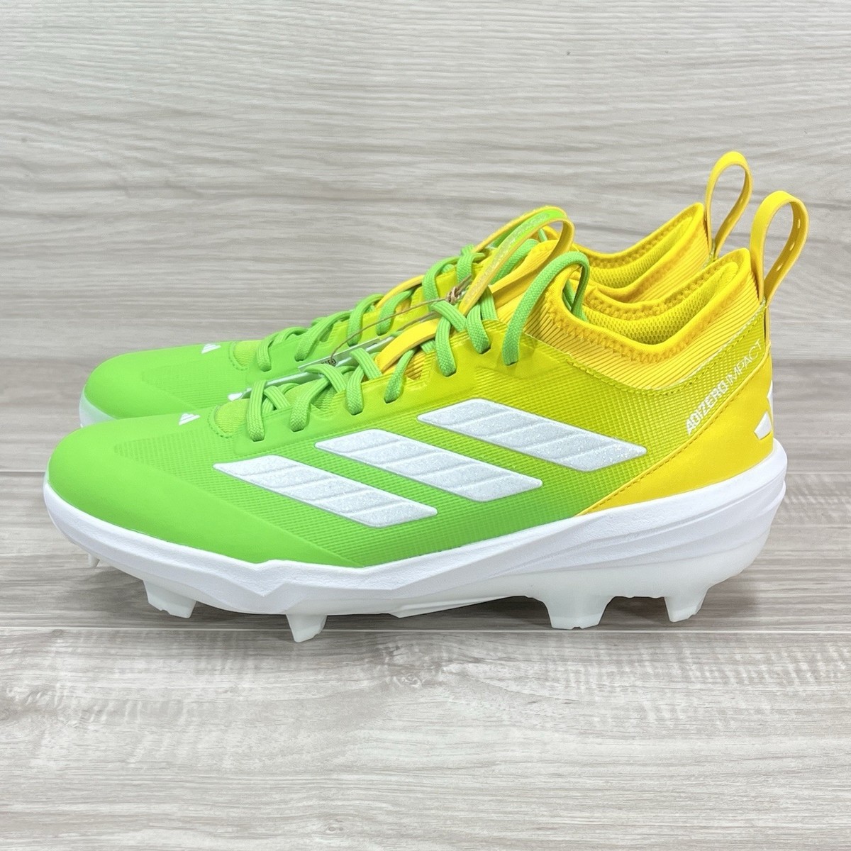 Adidas Adizero Impact TPU Candy Baseball Cleats Lemon Lime Men's