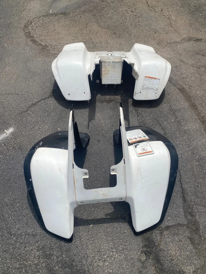 Yamaha Warrior 350 YFM350X 2001 carenado delantero trasero guardabarros capós H155 Foto 4 de 4