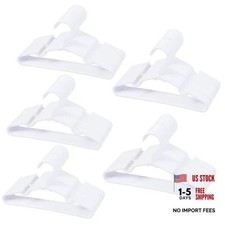pcs Baby Nursery Closet Hangers,Non-Slip Laundry Infant Pant Hanger 100 White