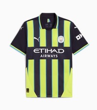 Puma Manchester City Away 2024/25 Soccer Football Jersey New W/Tags Men  s XXL