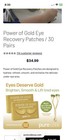 Power Of Gold Eye Recovery Patches Purecode 29 Treatments - Under Eye Masks — photo 6