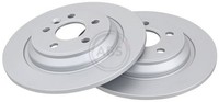 2X Bremsscheibe Hinten ABS 17908 FÜR Volvo Bremsscheiben Scheibenbremse