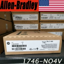 New Factory Sealed AB 1746-NO4V SLC 500 Analog Output Module 1746NO4V PLC 1PC US