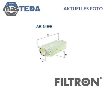 AK 218/9 MOTOR LUFTFILTER MOTORFILTER FILTRON NEU OE QUALITÄT