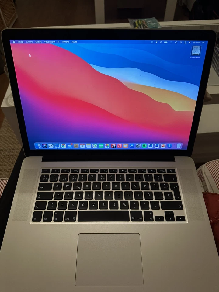 Apple MacBook Pro 15" 2013 · i7 · 8GB · 256GB, foto 1 de 5