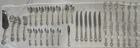 Gorham Melrose Sterling Silver Flatware Set 6 Service- 38 Pieces of 92.5% Silver