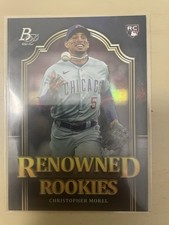 2023 Bowman Platinum Renowned Rookies Christopher Morel #RR-16 Chicago Cubs