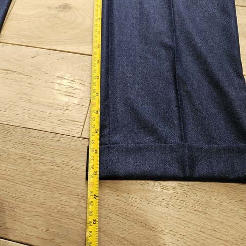 Ballin Comfort - "EZE" Wolle Kaschmir Hose blau Größe 35 x 31,5 - Bild 7 von 9