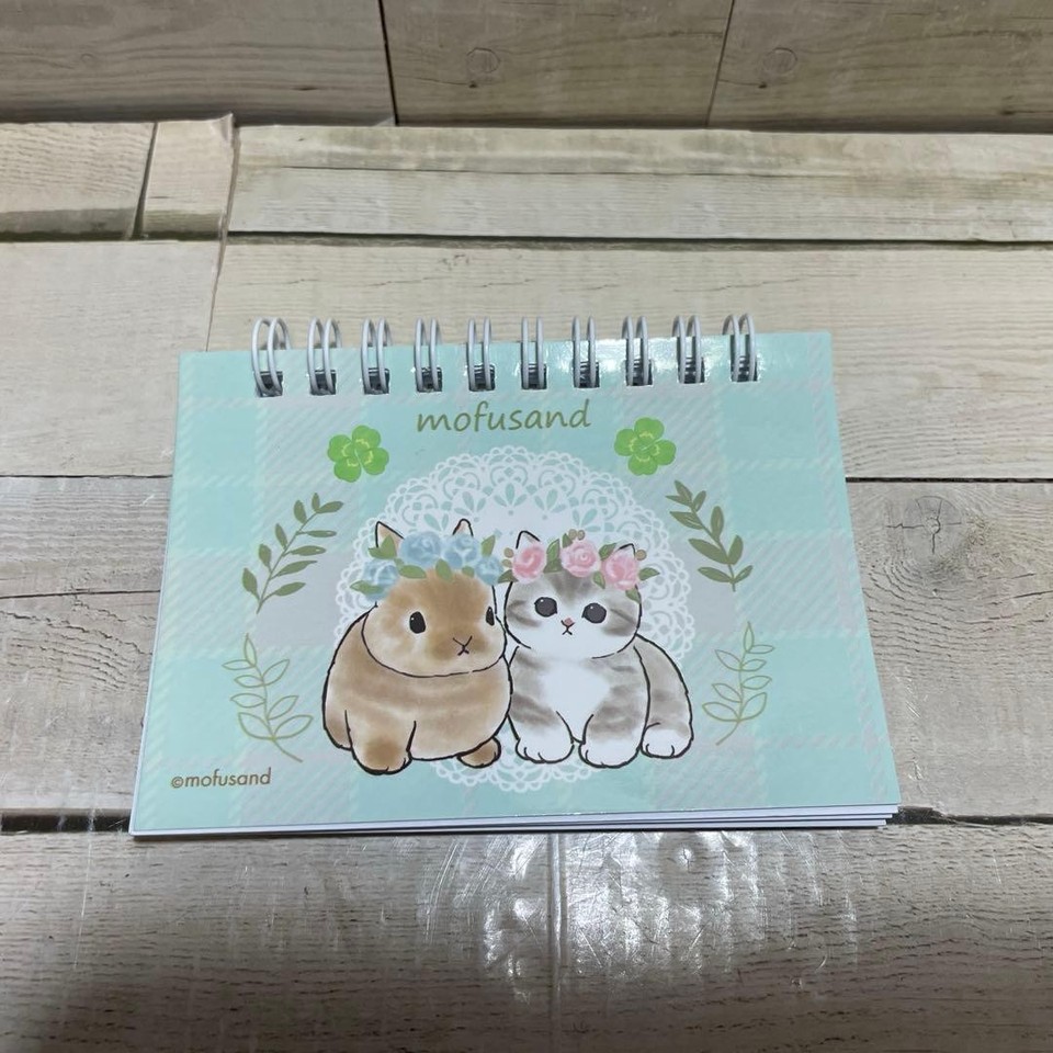 Multiple Window Decals Mofusand Slide Multi Case with Memo & DieCut Stickers Set 7x4.4in Japan ...