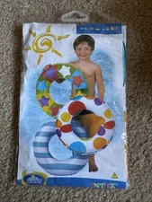 Intex The Wet Set 20-Inch Swim Ring Circle Pattern 2001 New In Package