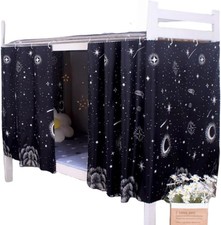 Dorm Bottom Bunk Bed Curtains Curtains 350g Dustproof Breathable Single Bed