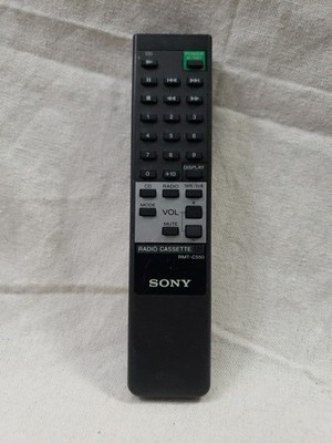 SONY RMT-C550 Radio Cassette Genuine Remote CCDF50 CFD550 LBTD170 RMC550