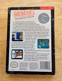 NES (CIB) - Rescue Embassy Mission - COMPLETE Nintendo Game, Box, Manual + Case