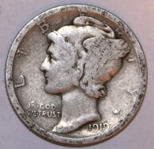 1919-S Mercury Dime - Very Good - #2401AT