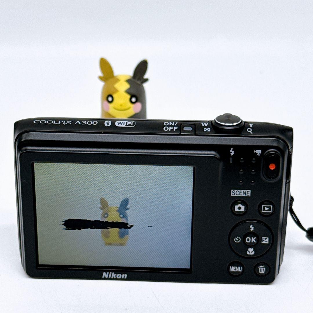 Nikon COOLPIX A300 Black 20.0MP 8x Zoom Wifi Digital Camera w