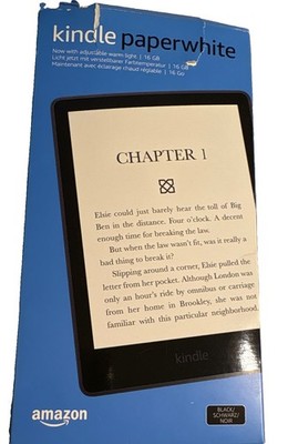 Amazon Kindle Paperwhite 6,8 Zoll 16 GB Wi Fi eBook Reader Schwarz