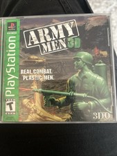 Army Men 3D (Sony PlayStation 1, 1999) CIB, Greatest Hits, Tested, Working