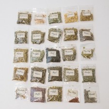 Dried Incense Herbs Bundle x 25 bags Pagan Wiccan Witchcraft